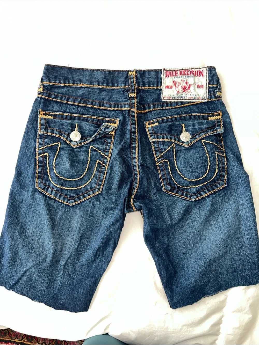 Dark Blue Denim Shorts - Classic Casual Jeans